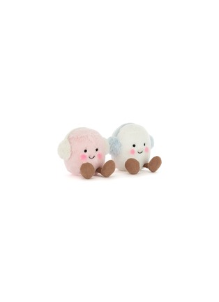 细节 –点击放大 - JELLYCAT - Amuseables Toastie Pink and White Marshmallows