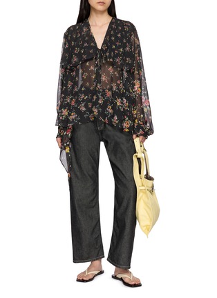 模特儿示范图 - 点击放大 - BEAUTIFUL PEOPLE - 松紧腰牛仔长裤