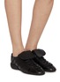 模特儿示范图 - 点击放大 - MIISTA - Nikoletta Leather Women's Sneakers
