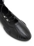 细节 - 点击放大 - MIISTA - Averie Lace Up Leather Flat Ballerinas