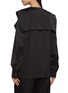 背面 - 点击放大 - EENK - Oversized Collar Satin Blouse