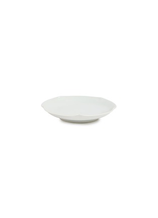 细节 –点击放大 - ARTIFACTT - Large Flower Shape Porcelain Plate — White
