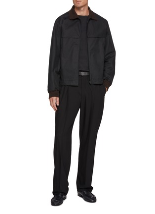 模特儿示范图 - 点击放大 - THE ROW - LEON 纯棉 T 恤