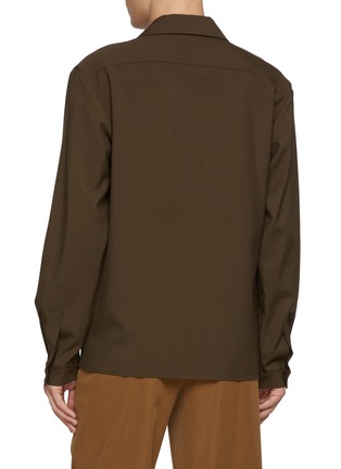 背面 - 点击放大 - THE ROW - KANTA 羊毛纽扣衬衫