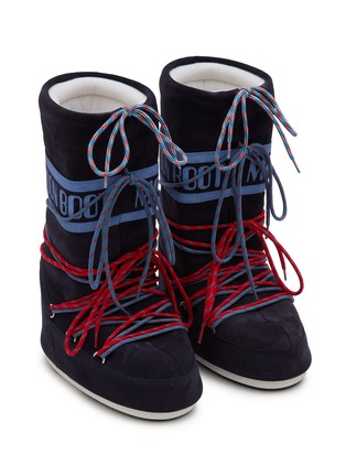 细节 - 点击放大 - MOON BOOT - ICON 系带高筒雪地靴