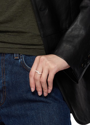 正面 -点击放大 - MISSOMA - 冰雪扭纹造型戒指