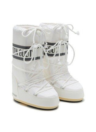 模特儿示范图 - 点击放大 - MOON BOOT - ICON 系带高筒雪地靴