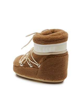 细节 - 点击放大 - MOON BOOT - ICON 拼接系带雪地靴