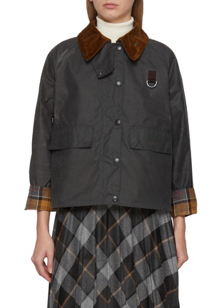 首图 - 点击放大 - BARBOUR - Spey Wax D-Ring Detail Cotton Jacket