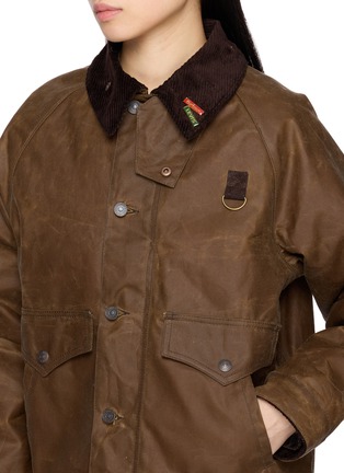 细节 - 点击放大 - BARBOUR - X Levi's Spey Waxed Cotton Jacket