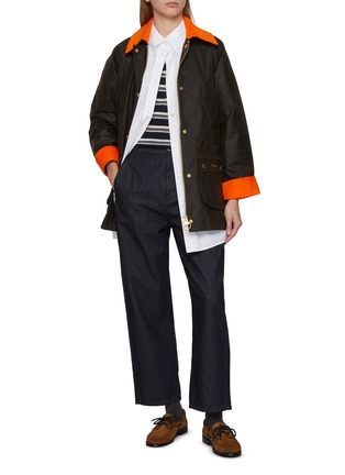 模特儿示范图 - 点击放大 - BARBOUR - Icon Beadnell Cotton Jacket