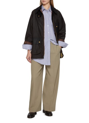模特儿示范图 - 点击放大 - BARBOUR - Luella Wax Cotton Jacket