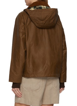 背面 - 点击放大 - BARBOUR - Prem Tport Wax Cotton Jacket