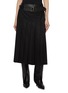 首图 - 点击放大 - R2W - Nayla Belted Pleated Leather Skort