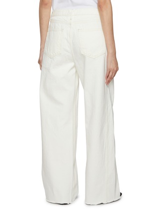 背面 - 点击放大 - R2W - Webby Side Panel Wide Leg Denim Jeans