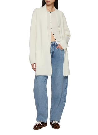 模特儿示范图 - 点击放大 - R2W - Kade Cashmere Knit Cardigan