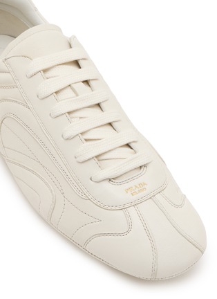 细节 - 点击放大 - PRADA - Montecarlo Leather Women's Sneakers