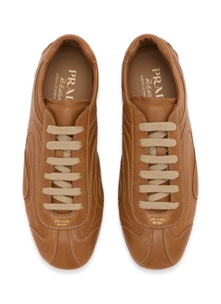 细节 - 点击放大 - PRADA - Montecarlo Leather Women's Sneakers
