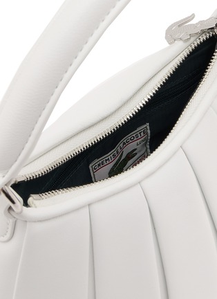 细节 - 点击放大 - LACOSTE BAGS - Small Lenglen Leather Shoulder Bag