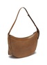 细节 - 点击放大 - LACOSTE BAGS - XL Leather Hobo Bag