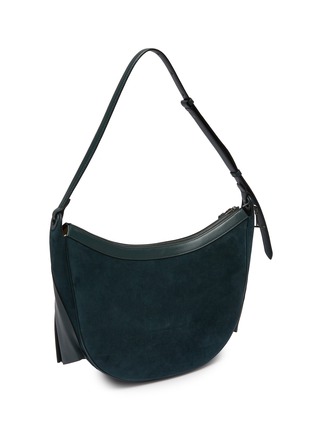 细节 - 点击放大 - LACOSTE BAGS - XL Leather Hobo Bag