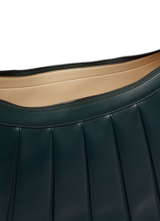 细节 - 点击放大 - LACOSTE BAGS - XL Leather Hobo Bag