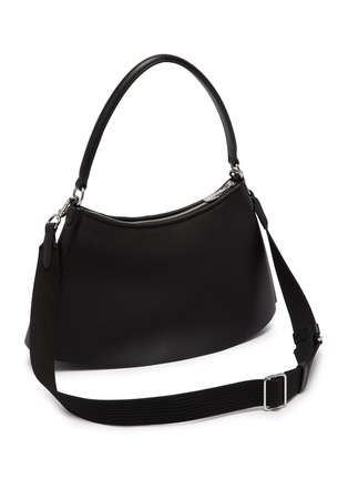 细节 - 点击放大 - LACOSTE BAGS - Medium Lenglen Leather Shoulder Bag