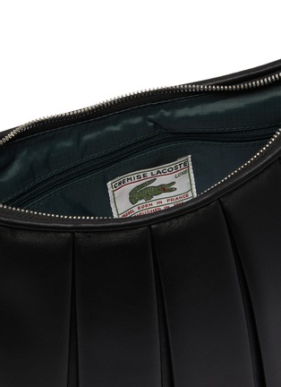 细节 - 点击放大 - LACOSTE BAGS - Medium Lenglen Leather Shoulder Bag