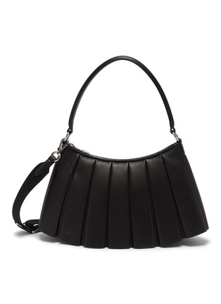 首图 - 点击放大 - LACOSTE BAGS - Medium Lenglen Leather Shoulder Bag