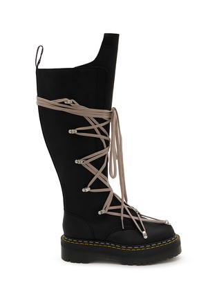首图 - 点击放大 - RICK OWENS - X DR. MARTENS 1B60 系带高筒靴