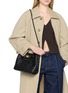 模特儿示范图 - 点击放大 - BOTTEGA VENETA - Small Andiamo Intrecciato Leather Bag
