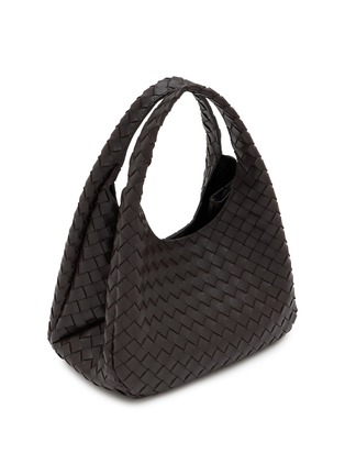细节 - 点击放大 - BOTTEGA VENETA - Campana Intrecciato Leather Shoulder Bag