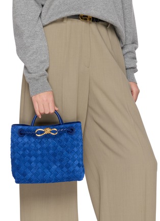正面 -点击放大 - BOTTEGA VENETA - 小号 ANDIAMO 皮革手提包