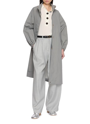 模特儿示范图 - 点击放大 - MACKINTOSH - Skye Stand Collar Coat