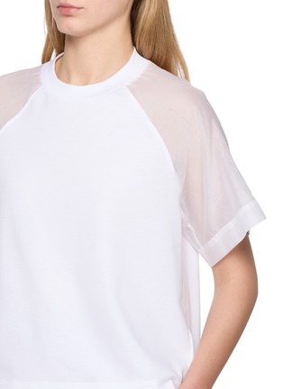 - PESERICO - Transparent Raglan Sleeve T-Shirt