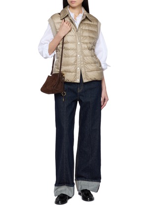 模特儿示范图 - 点击放大 - PESERICO - Seam Detail Shirt