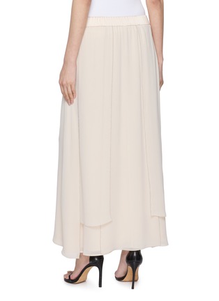 背面 - 点击放大 - PESERICO - Elasticated Waist Maxi Skirt