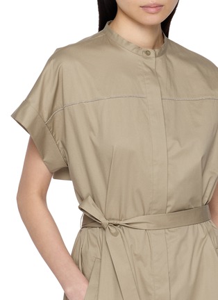 - PESERICO - Belted Trench Dress