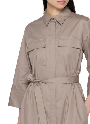  - PESERICO - Quarter Sleeve Shirt Dress