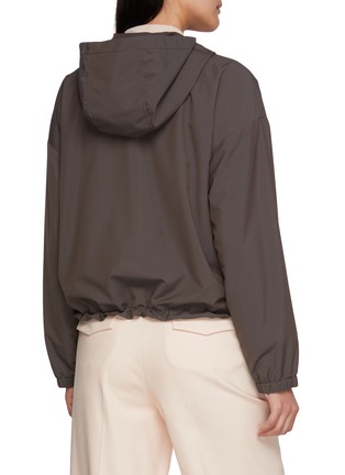 背面 - 点击放大 - PESERICO - Hooded Technical Jacket