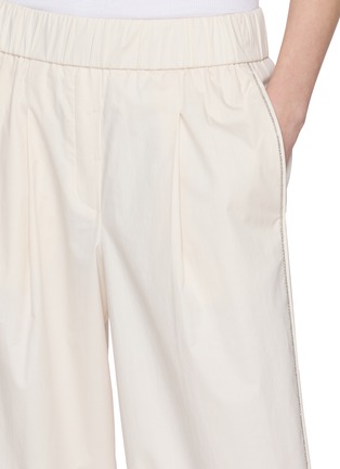  - PESERICO - Elastic Waist Pleated Pants