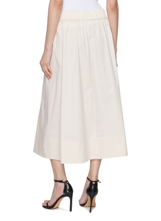 背面 - 点击放大 - PESERICO - Pleated Maxi Skirt