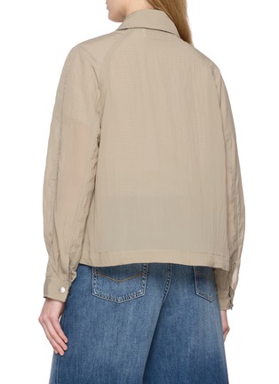 背面 - 点击放大 - PESERICO - Front Patch Pocket Technical Jacket