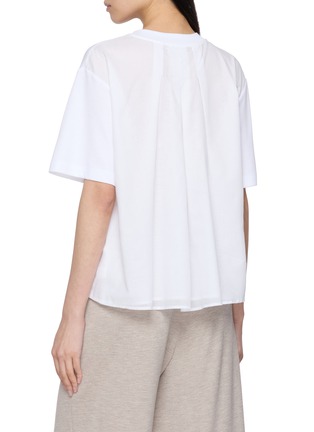 背面 - 点击放大 - PESERICO - Embellished Pocket T-Shirt