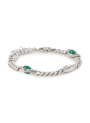 首图 - 点击放大 - LACOSTE ACCESSORIES - Silver Toned Metal Easy Chain Bracelet