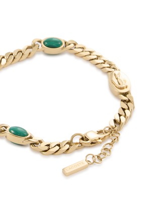 细节 - 点击放大 - LACOSTE - Gold Toned Metal Easy Chain Bracelet