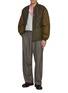 模特儿示范图 - 点击放大 - BARBOUR - Cording Quilted Jacket