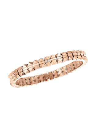 首图 - 点击放大 - ROBERTO COIN - Rocks & Diamonds 18K Rose Gold Diamond Ruby Bracelet