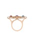 细节 - 点击放大 - ROBERTO COIN - Venetian Princess 18K Rose Gold Ruby Tanzanite Topaz Rubellite Citrine Ring — EU 52