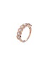 首图 - 点击放大 - ROBERTO COIN - Tennis 100 Cento 18K Rose Gold Diamond Ruby Ring — EU 52